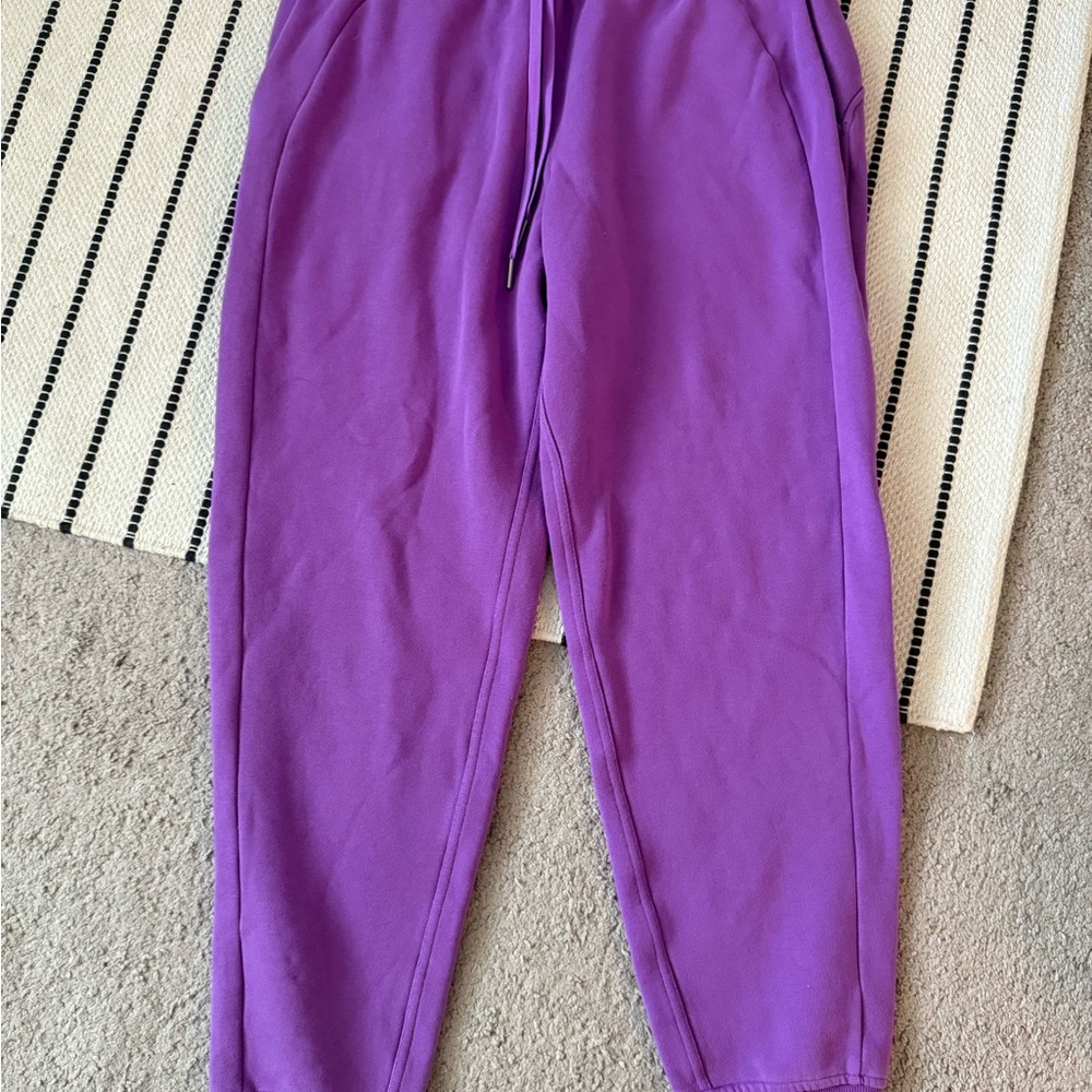 lululemon athletica Purple Track Pants Relaxed Fit